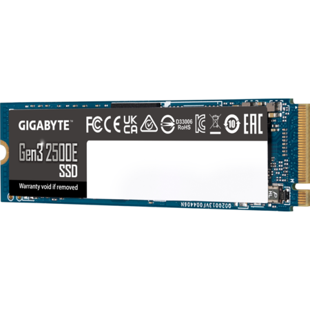 SSD Gigabyte Gen3 2500E M.2 2280 PCIe 3.0x4 NVMe1.3 500GB