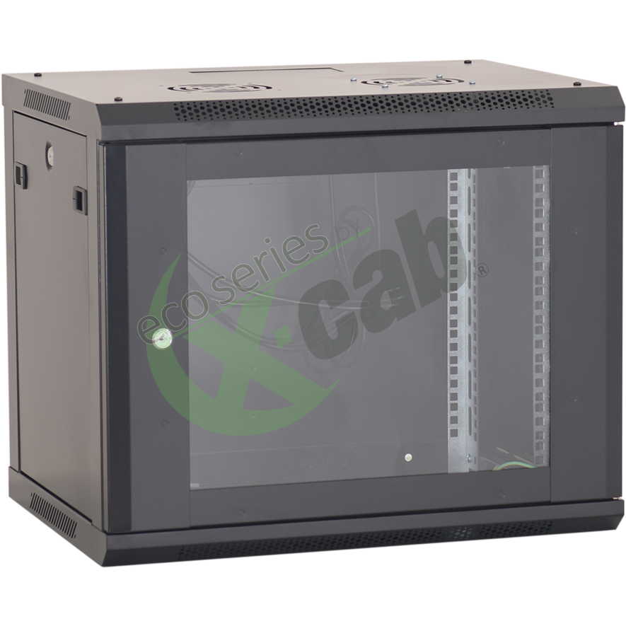 Cabinet Metalic 19inch 9U Black