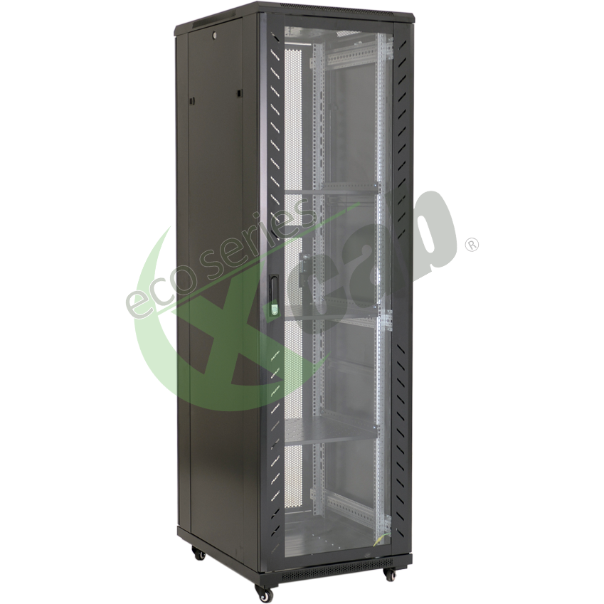 Cabinet Metalic AS6642.9004  Grad Protectie IP20 19inch 42U Black