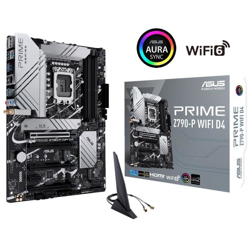 Placa de Baza Gaming ASUS PRIME Z790-P WIFI D4 LGA1700 DDR4 ATX