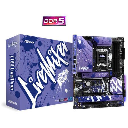 Placa de baza Asrock Z790 LiveMixer Intel LGA1700 DDR5 ATX