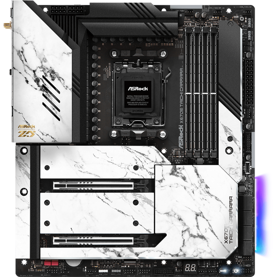 Placa de baza X670E Taichi Carrara AMD AM5 DDR5 eATX