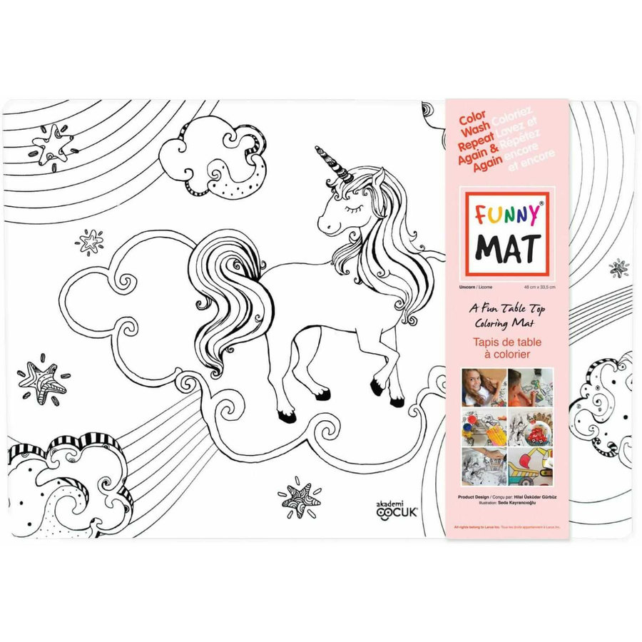 Plansa pentru Colorat Unicorn