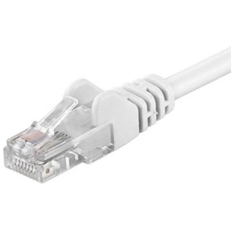 Patchcord U/UTP Cat6 3m White