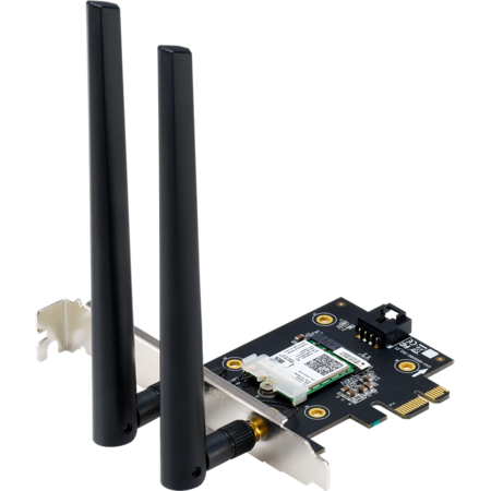 Adaptor de Retea WiFi ASUS PCE-AX3000 Dual Band PCI-E WiFi 6 3000Mbps Bluetooth 5.0