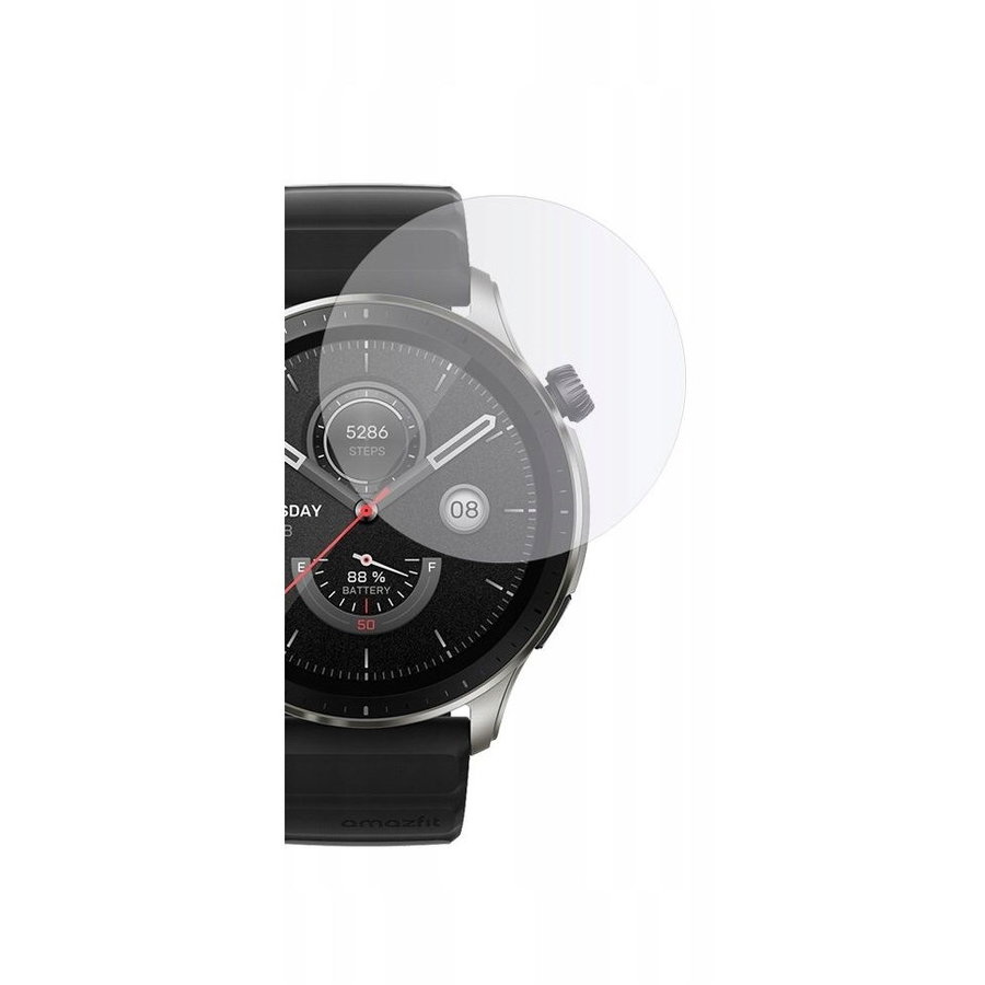 Accesoriu smartwatch Tempered Glass 0.3mm 9H compatibila cu Xiaomi Amazfit GTR 4