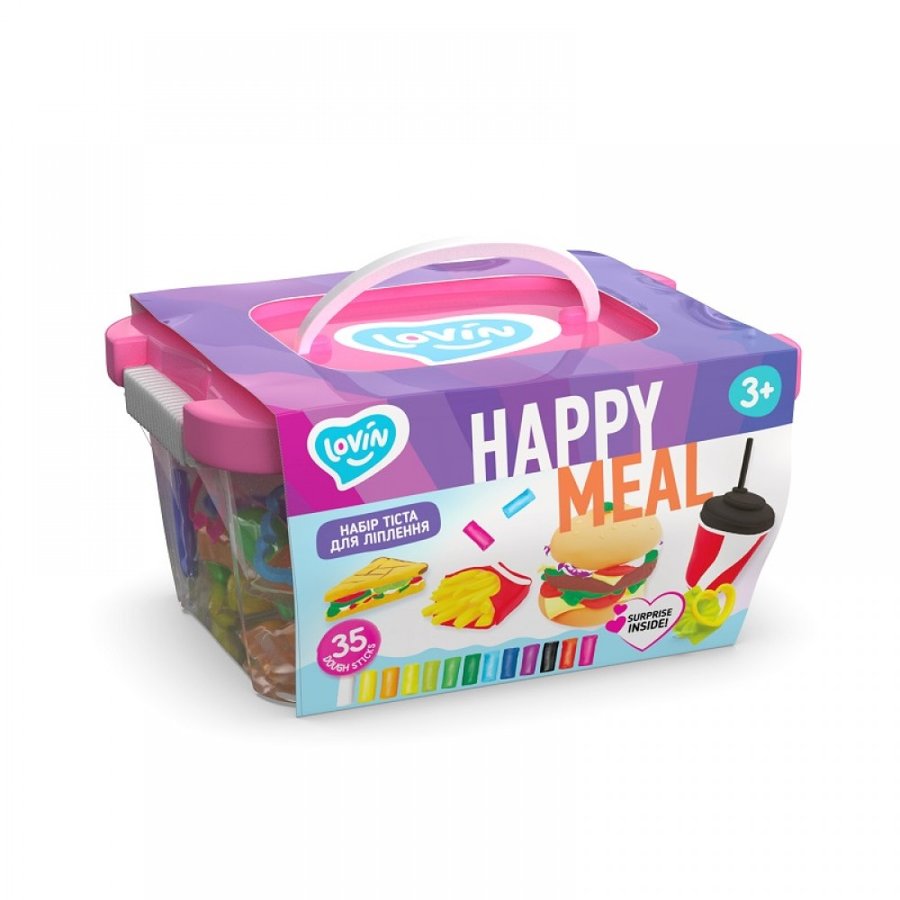Set Plastilina Eco Lovin'Do Happy Meal Box