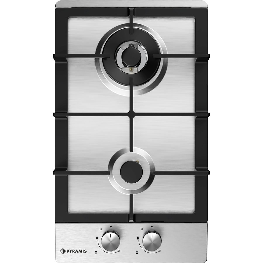 Plita Incorporabila Domino 30PG 630 Gaz 2 Arzatoare Grey