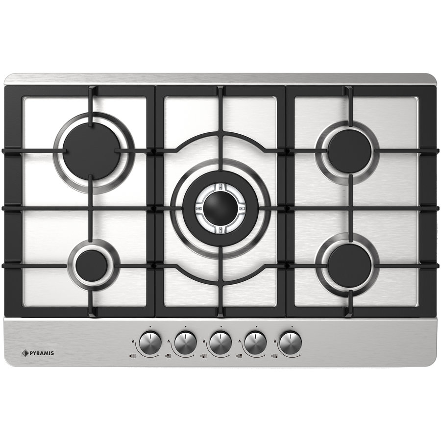 Plita Incorporabila 75PG 630 Gaz 5 Arzatoare Grey