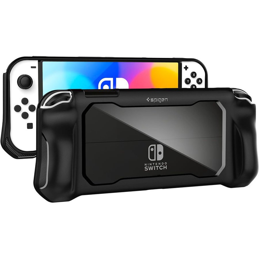 Rugged Armor compatibila cu Nintendo Switch OLED Matte Black
