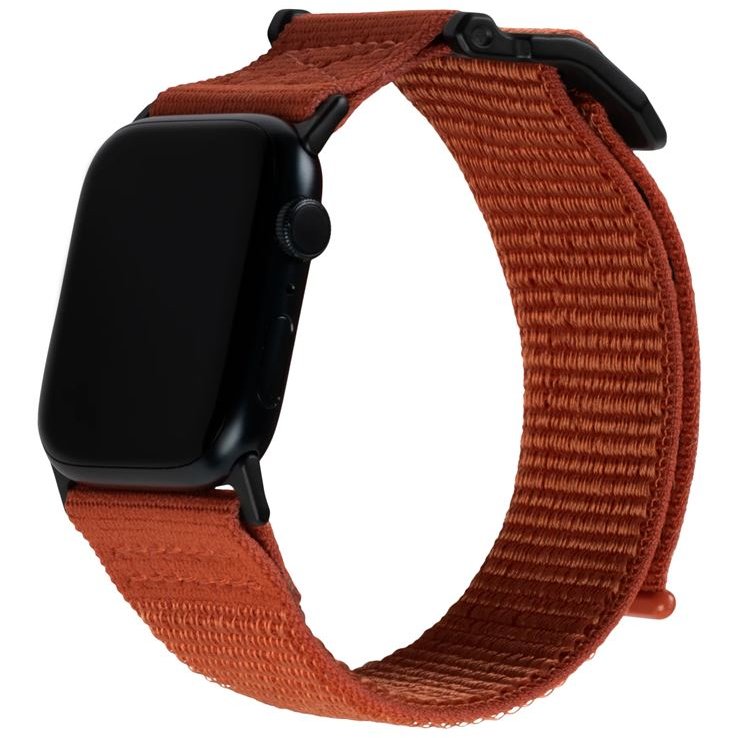 Accesoriu smartwatch Active Strap compatibila cu Apple Watch 4/5/6/7/8/SE/Ultra 42/44/45/49mm Orange