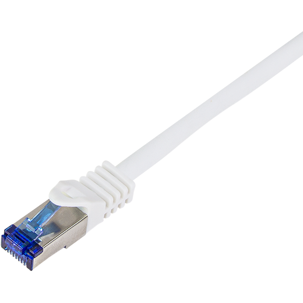 Patchcord S/FTP Cat 6A 1.5m White