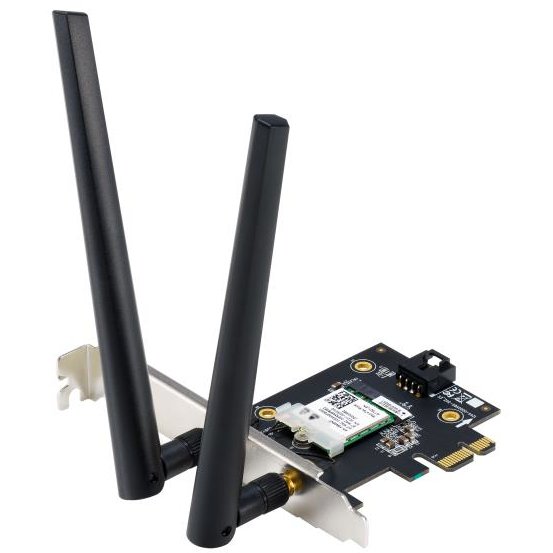 Adaptor PCI-E de Retea WiFi6 PCE-AXE5400 2 Antene 6Ghz 160Mhz WPA3 OFDMA si MU-MIMO