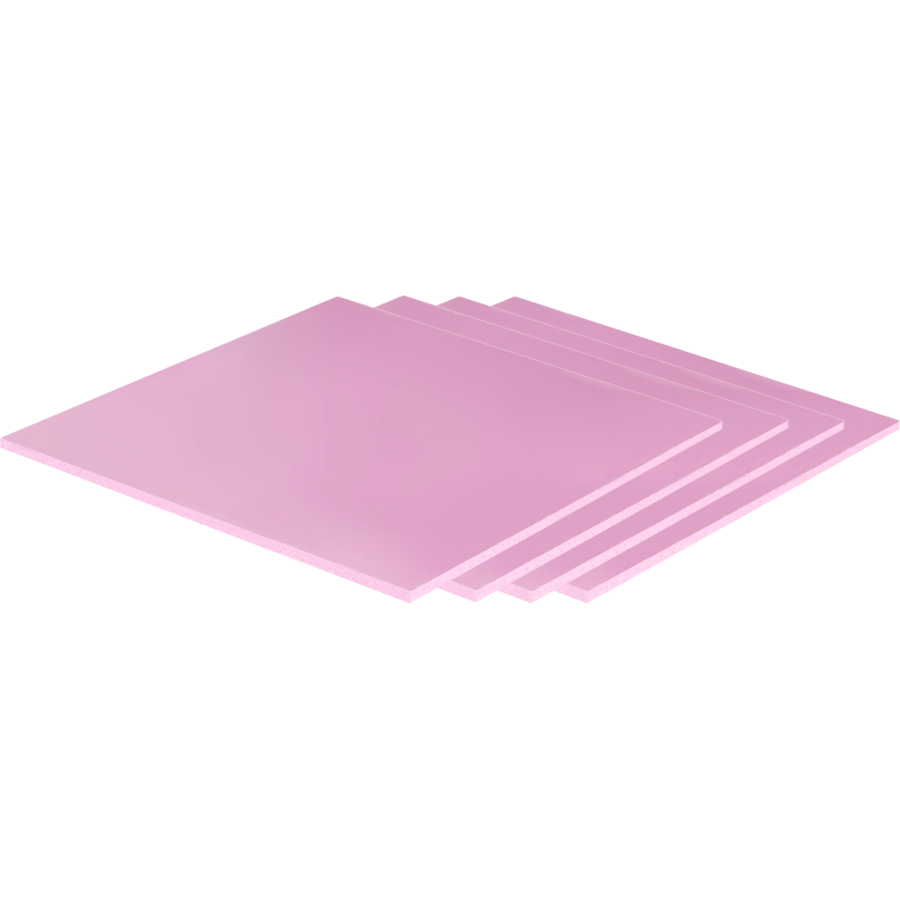 Pad Termic Siliconic APT2012  100x100x1.0mm 1.2 W/m.K Pink