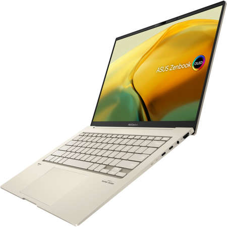 Laptop ASUS Zenbook 14X OLED UX3404VC-M3043X 14.5 inch 2.8K Touch Intel Core i9-13900H 32GB DDR5 1TB SSD nVidia GeForce RTX 3050 4GB Windows 11 Pro Sandstone Beige