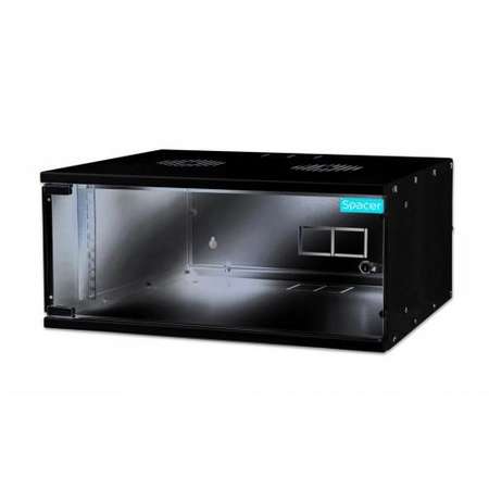 Cabinet Metalic Spacer 19inch 4U Black