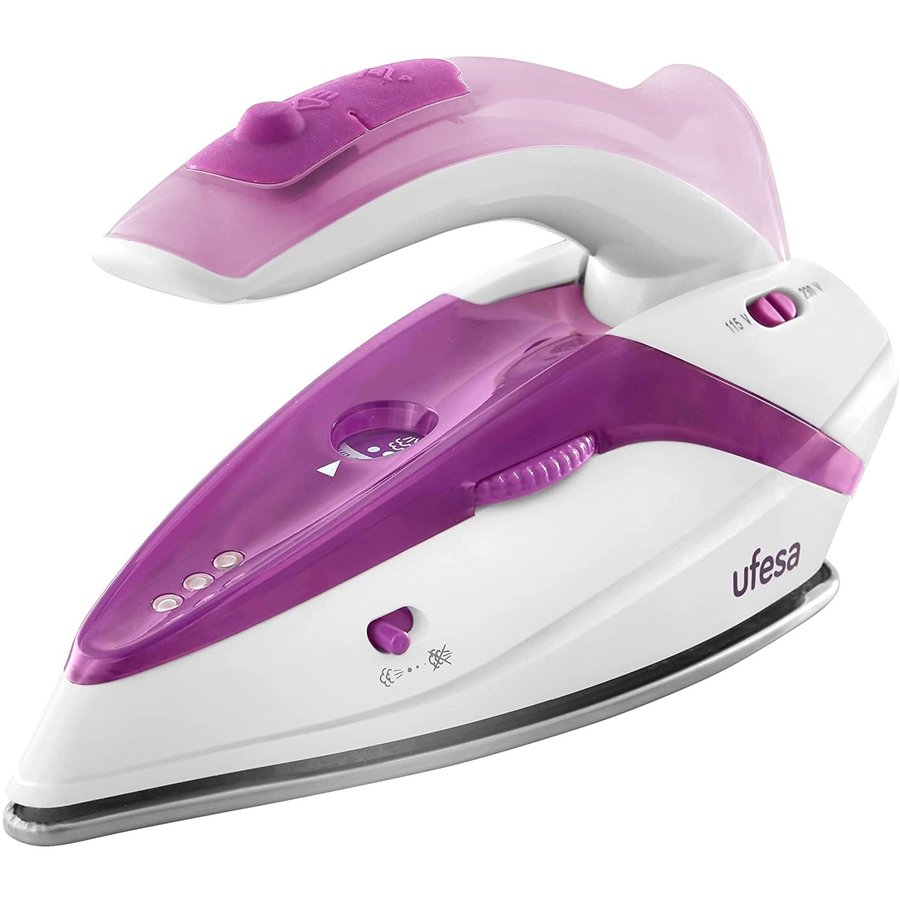 Fier de Calcat de Voiaj Perfect Trip 1100W White Purple