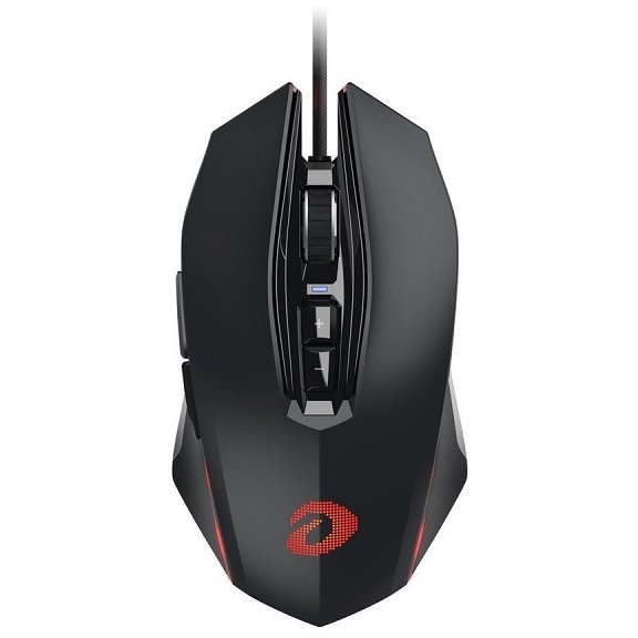 Mouse EM925 Pro cu fir, RGB, 12000 DPI, 7 Butoane, Lungime cablu 1.8m, Negru