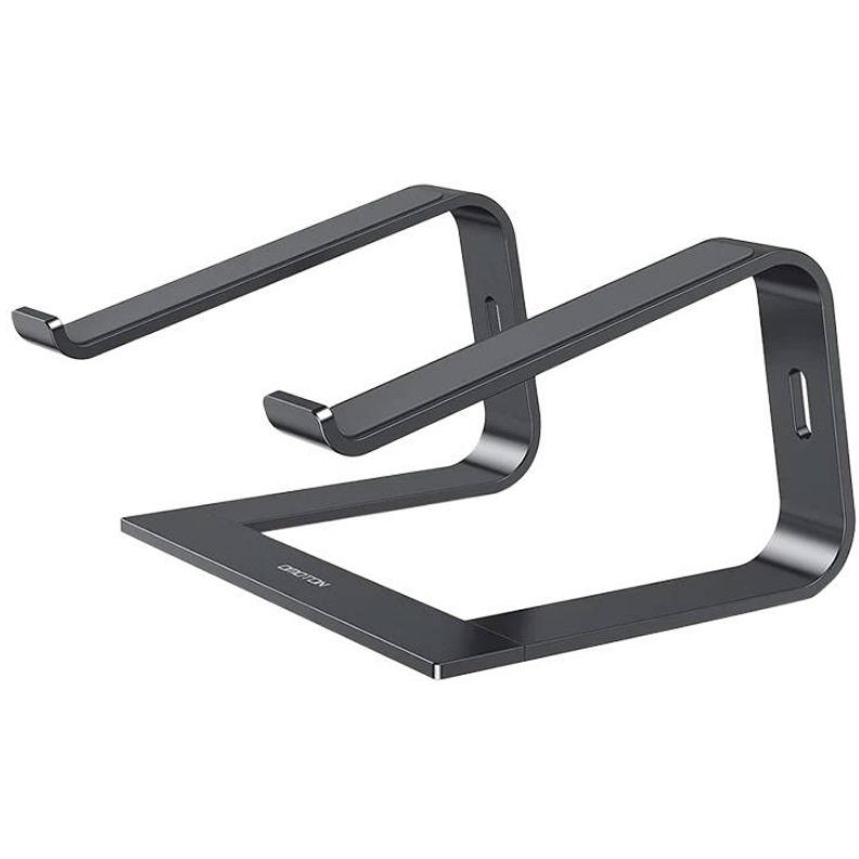 L2, aluminiu, compatibil cu laptopurile de 10-16 inch, Negru