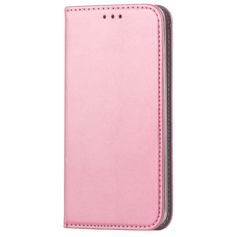 Husa Din Piele Ecologica Oem Smart Magnetic Roz Aurie Pentru Xiaomi Redmi Note 9 Pro Redmi 6916