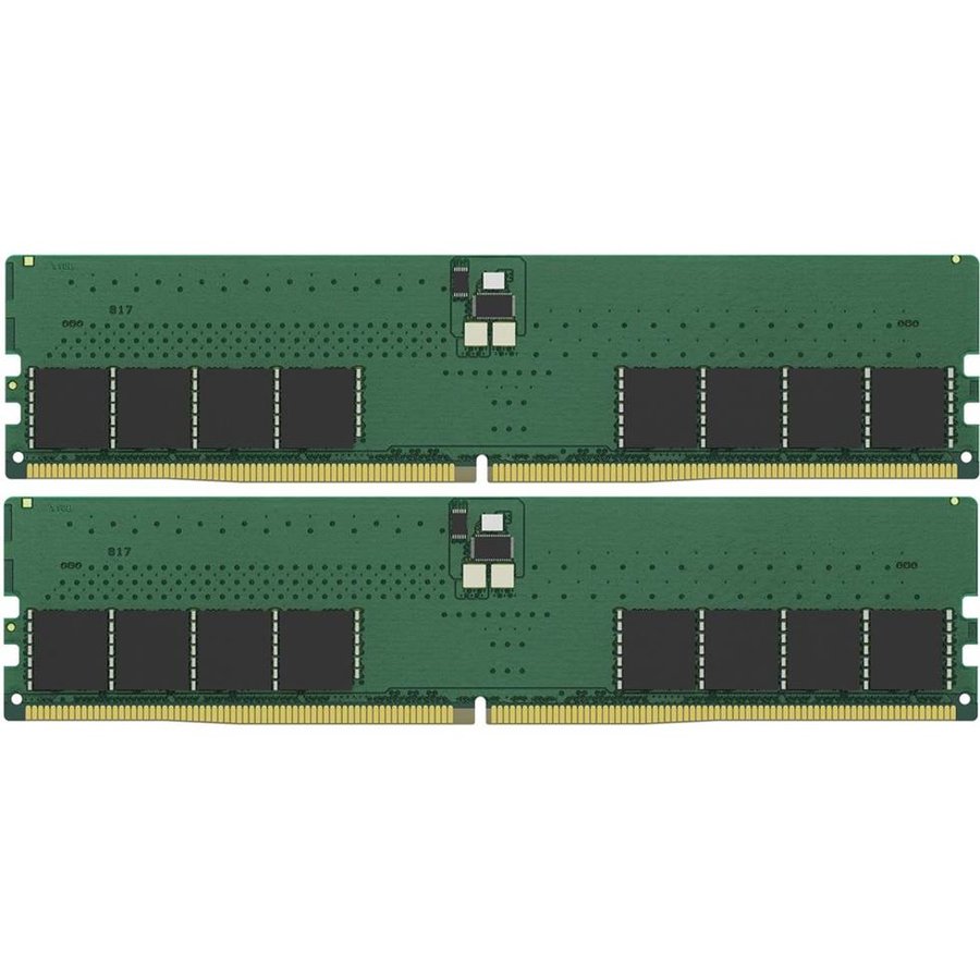 Memorie RAM, Kingston, 64 GB, 5600 MHz, DDR5 RAM (KVR56U46BD8K2-64