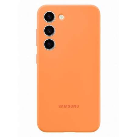 Husa Samsung Silicone Case Orange pentru Galaxy S23