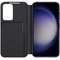 Husa Samsung Smart Flip tip View Wallet Case Negru pentru Galaxy S23