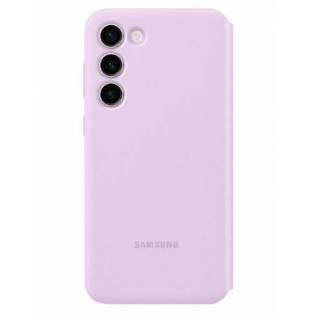 Husa Samsung Smart Flip tip View Wallet Case Lilac pentru Galaxy S23 Plus