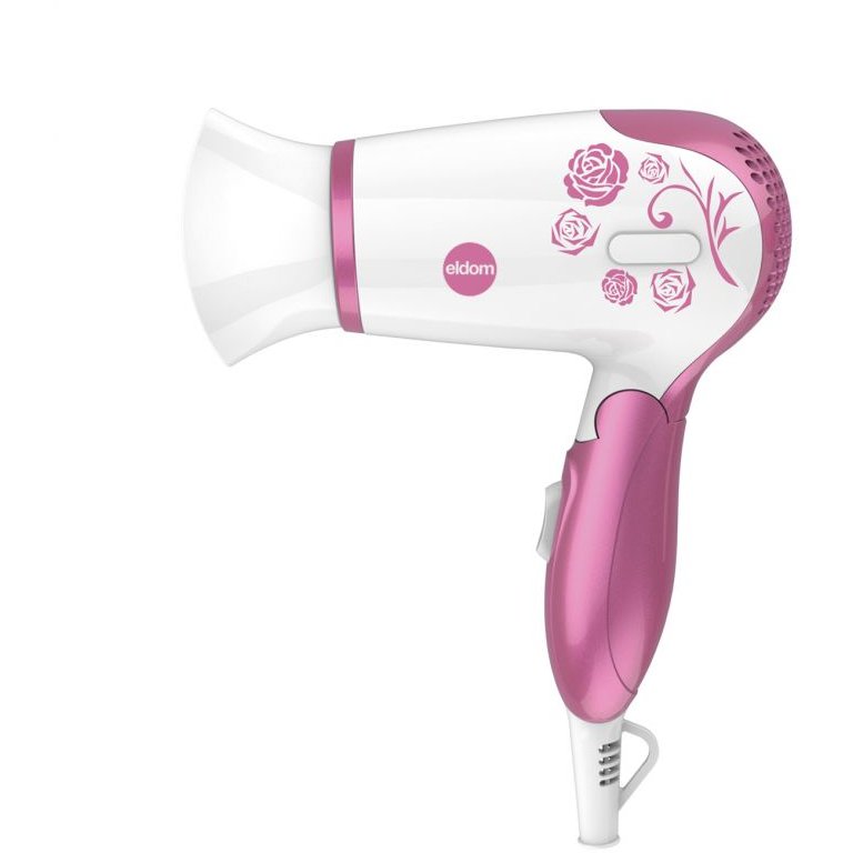 Uscator de Par HT82R Smil 1200W Alb / Roz