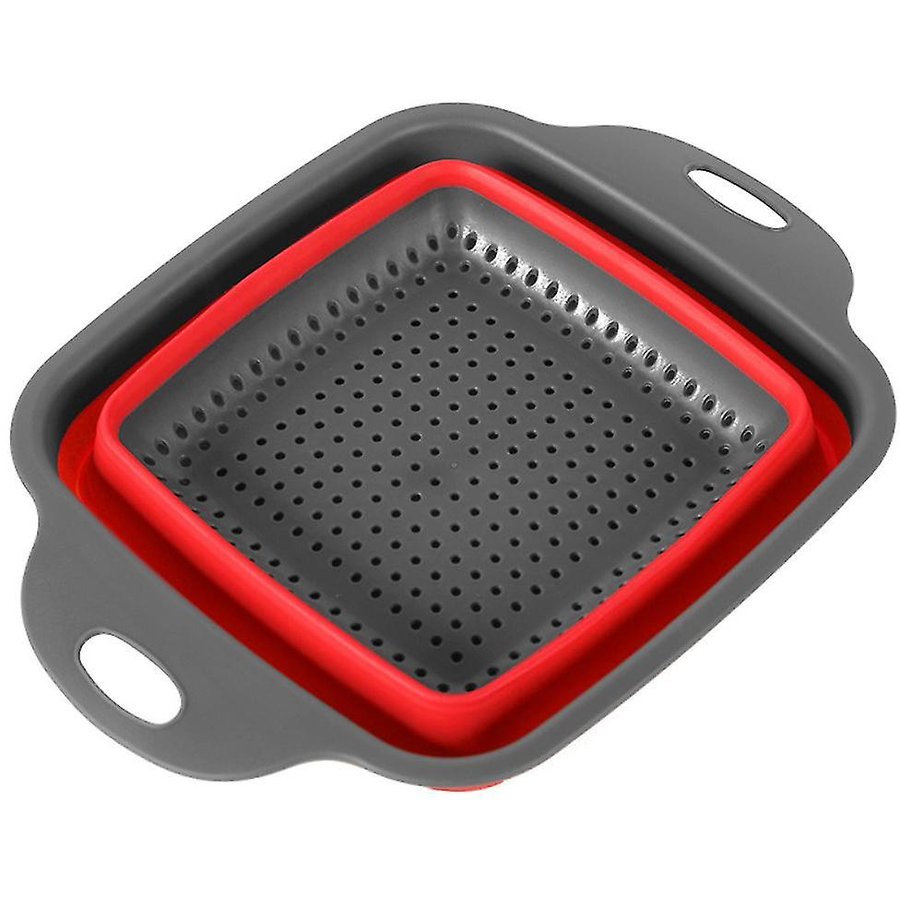 Sita Pliabila din Silicon pentru Legume si Fructe  Rosu