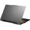 Laptop ASUS TUF F15 FX507ZC4 FHD 15.6 inch Intel Core i5-12500H 16GB 512GB SSD GeForce RTX 3050 Free Dos Mecha Grey