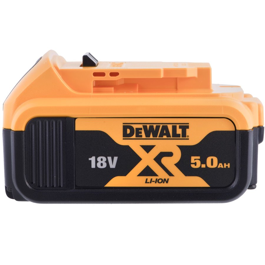 Acumulator Glisant DeWALT DCB184-XJ 18V 5Ah Li-Ion Galben Negru — imaginea 2