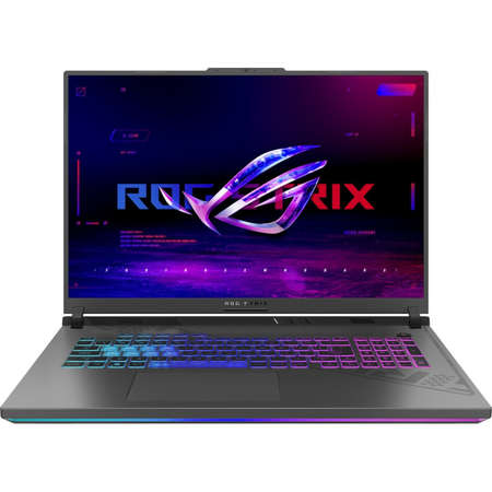 Laptop ASUS Rog Strix G18 G814JU FHD+ 18 inch Intel Core i7-13650HX 16GB 1TB SSD RTX 4050 Free Dos Eclipse Grey