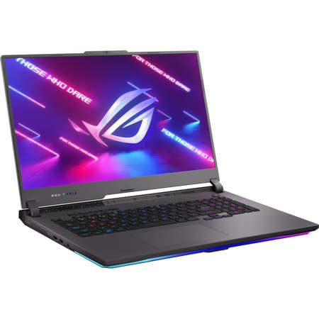 Laptop ASUS Rog Strix G17 G733PZ QHD 17.3 inch AMD Ryzen 9 7945HX 32GB 2TB SSD RTX 4080 Free Dos Off Black
