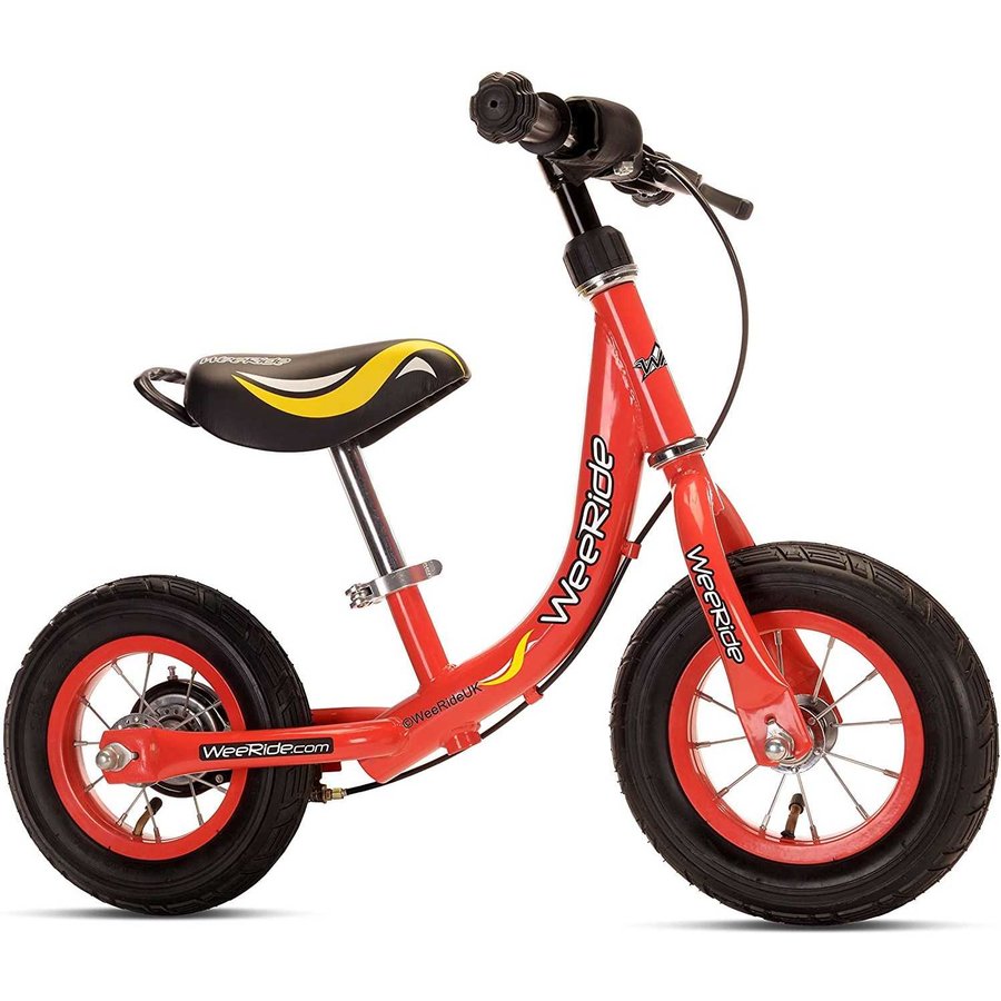 Bicicleta Fără Pedale WeeRide WR12R Learn 2 Ride 10 inch Roșie