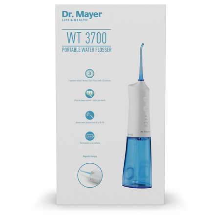 Dus Bucal Portabil Dr. Mayer WT3700 Tehnologia Multi Pulse Alb/Albastru