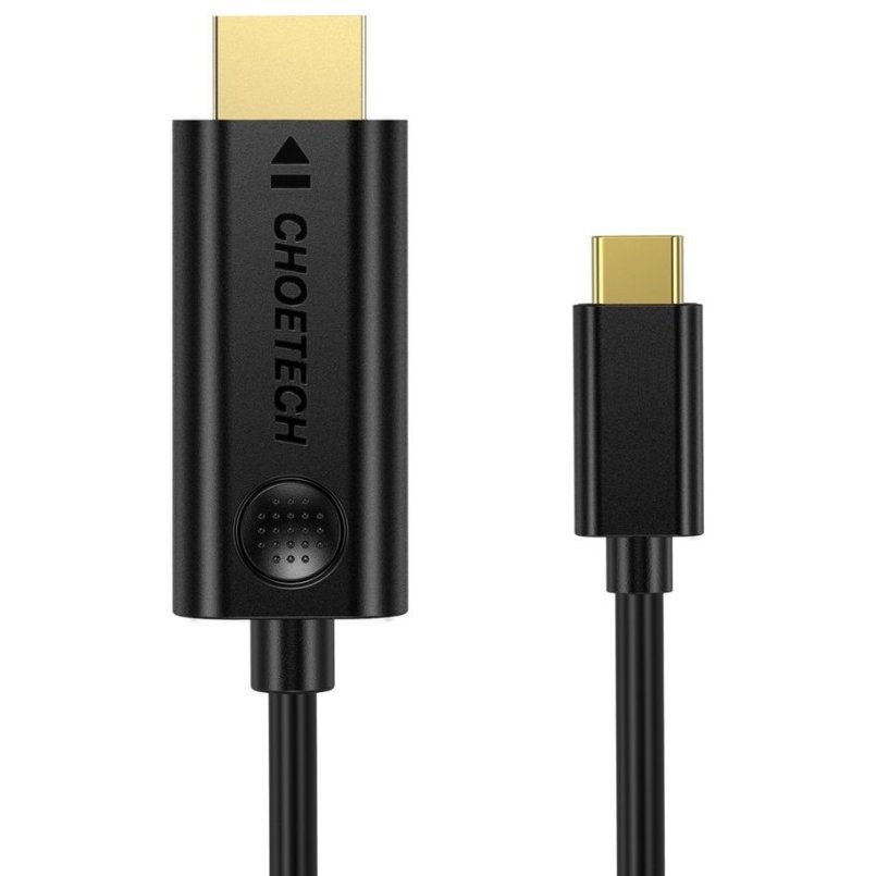 Cablu de date XCH-M18GY USB-C tata la HDMI tata 2.0 4K @60Hz si USB-C 3.1 PD60W pentru incarcare com