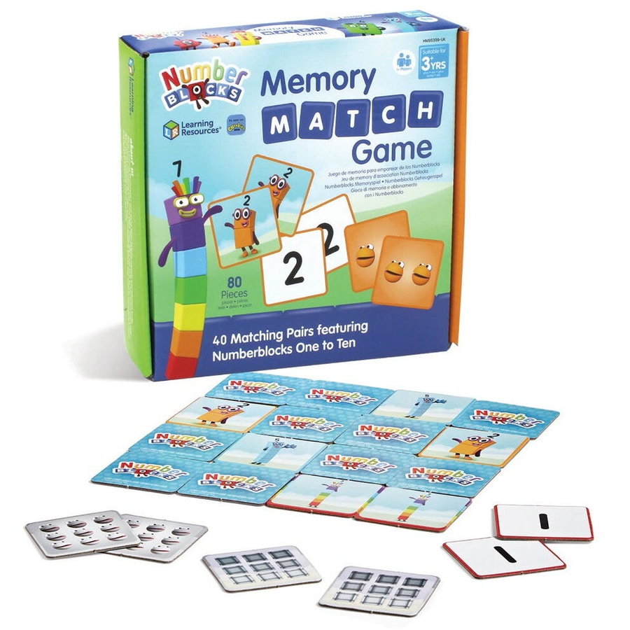 Joc de Memorie Numberblocks