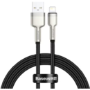 CALJK-A01 USB - Lightning Quick Charge 2.4A Lungime 1m 480Mb/s Negru/Gri