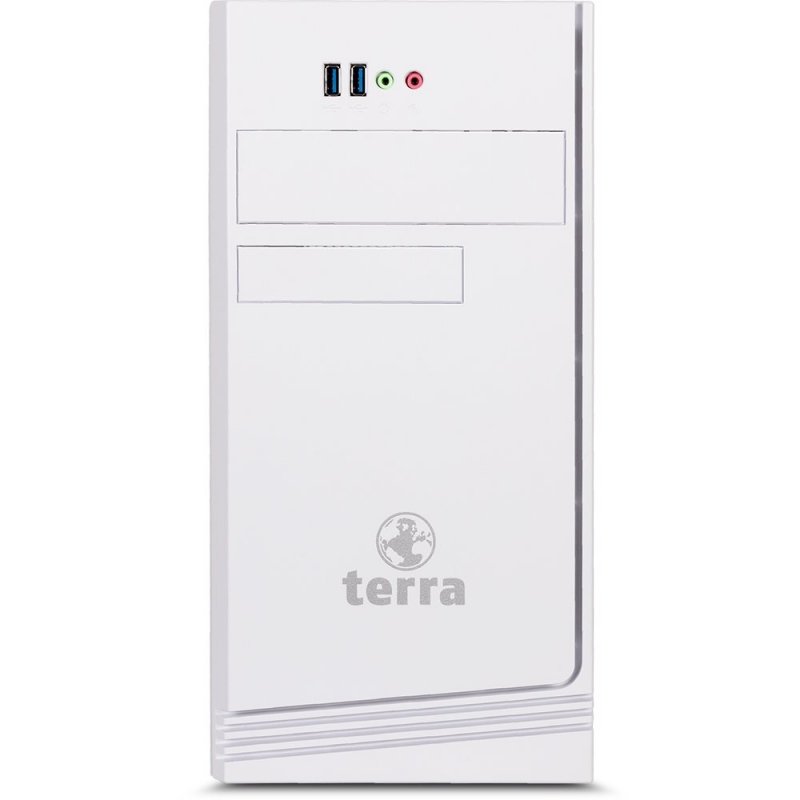 Sistem desktop Terra 5000 Silent Intel Core i5-12400 8GB 500GB SSD Windows 11 Pro White