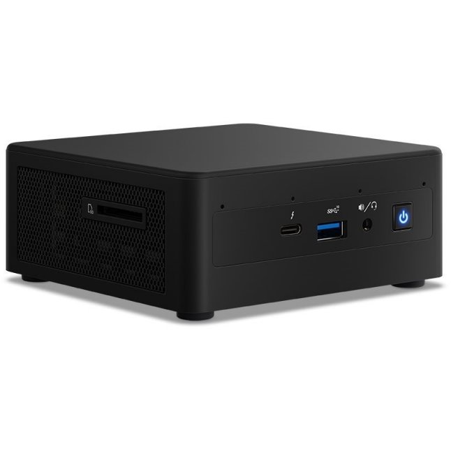 Mini PC Terra 5000 Silent Intel Core i3-1115G4 4GB 120GB SSD Windows 10 Pro Black
