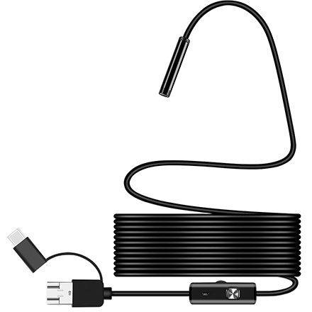 CAMERA INSPECTIE ENDOSCOP ANDROID / WINDOWS Rezolutie 640 x 480p