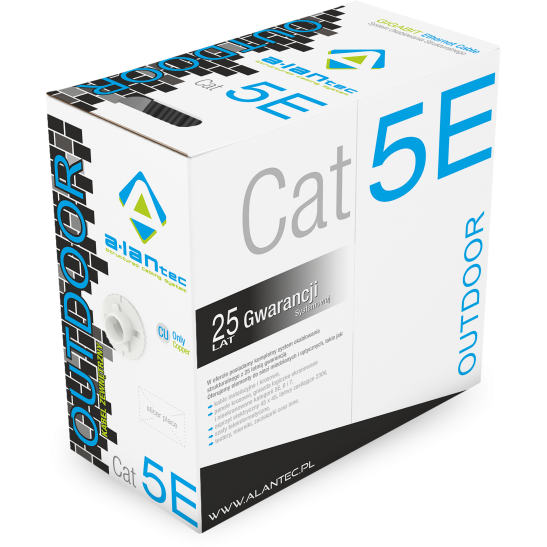 Cablu Retea F/UTP Cat 5E 500m Black