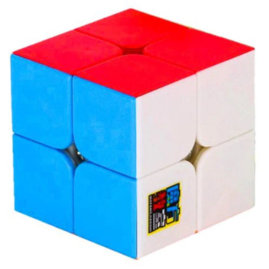 Jucarie Stickerless Cub Rubik 2x2x2   5cm  MF9333