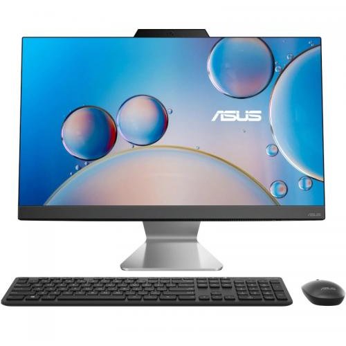 Sistem All in One ExpertCenter E5 FHD 23.8inch Intel Core i3-1215U 8GB 512GB SSD Free Dos Black Silv