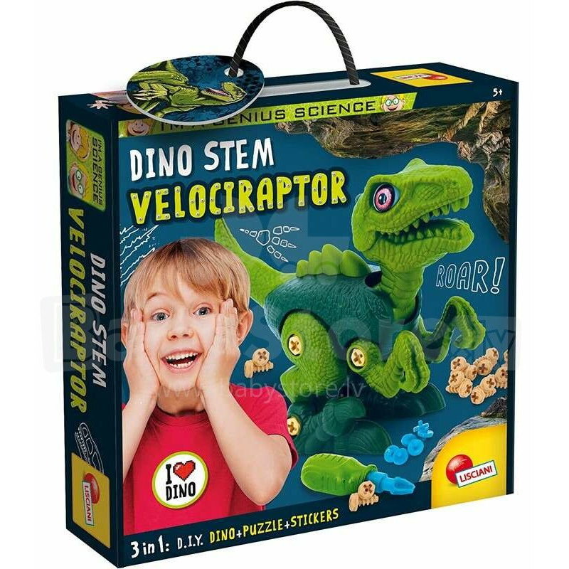 Experimentele Micului Geniu Set STEM Velociraptor