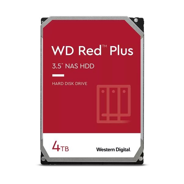 Hard Disk NAS Red Plus WD40EFPX 4TB 3.5inci SATA3 256MB 5400RPM