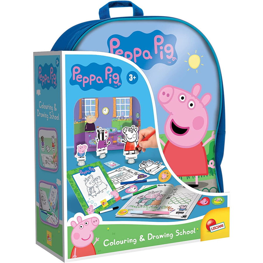 Jucarie Kit Creatie cu Ghiozdanel  Peppa Pig