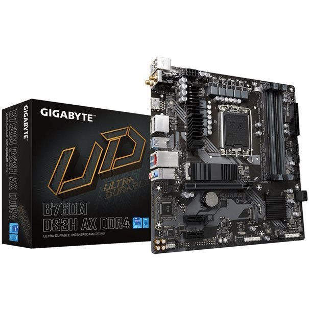 Placa de Baza B760M DS3H AX LGA1700 DDR4 microATX