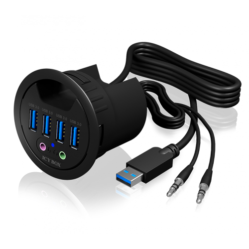 Hub USB USB 3.2 Black